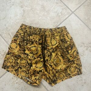 Versace Barocco Printed Swim Trunks Size S